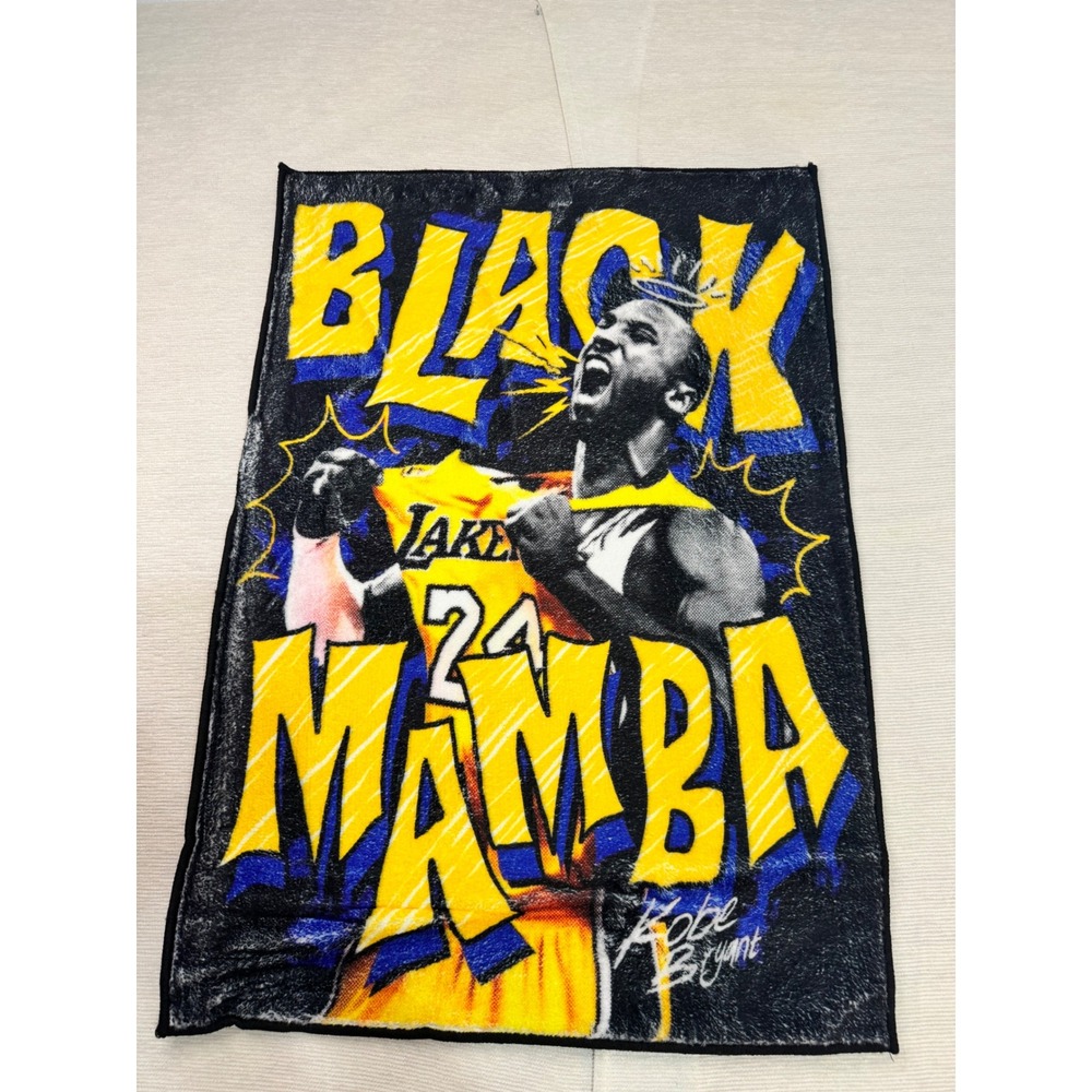 Kobe Bryant Black Mamba Los Angeles Lakers Graphic Area Rug Mat 23x34